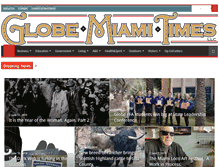 Tablet Screenshot of globemiamitimes.com